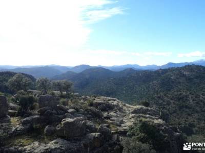 Miradores y Riscos de Valdemaqueda;mochila montaña hayedo irati parque de la pedriza lugares de enca